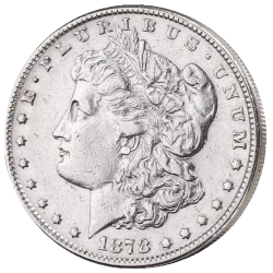 Zubehör: Morgan Dollar Münze (magnetisch)